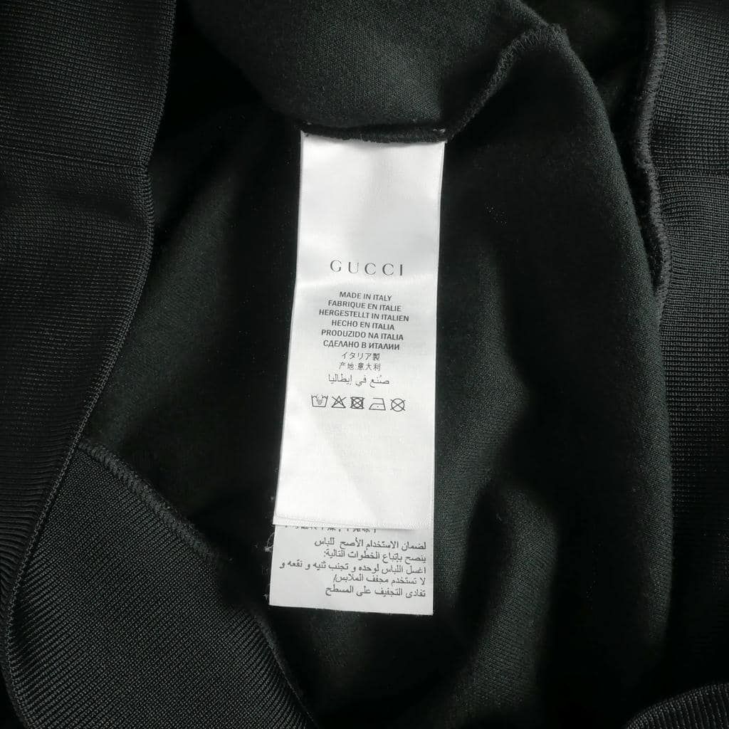 Gucci Technical Jersey Arm Change Hoodie Long Sleeve XS Black — view 8