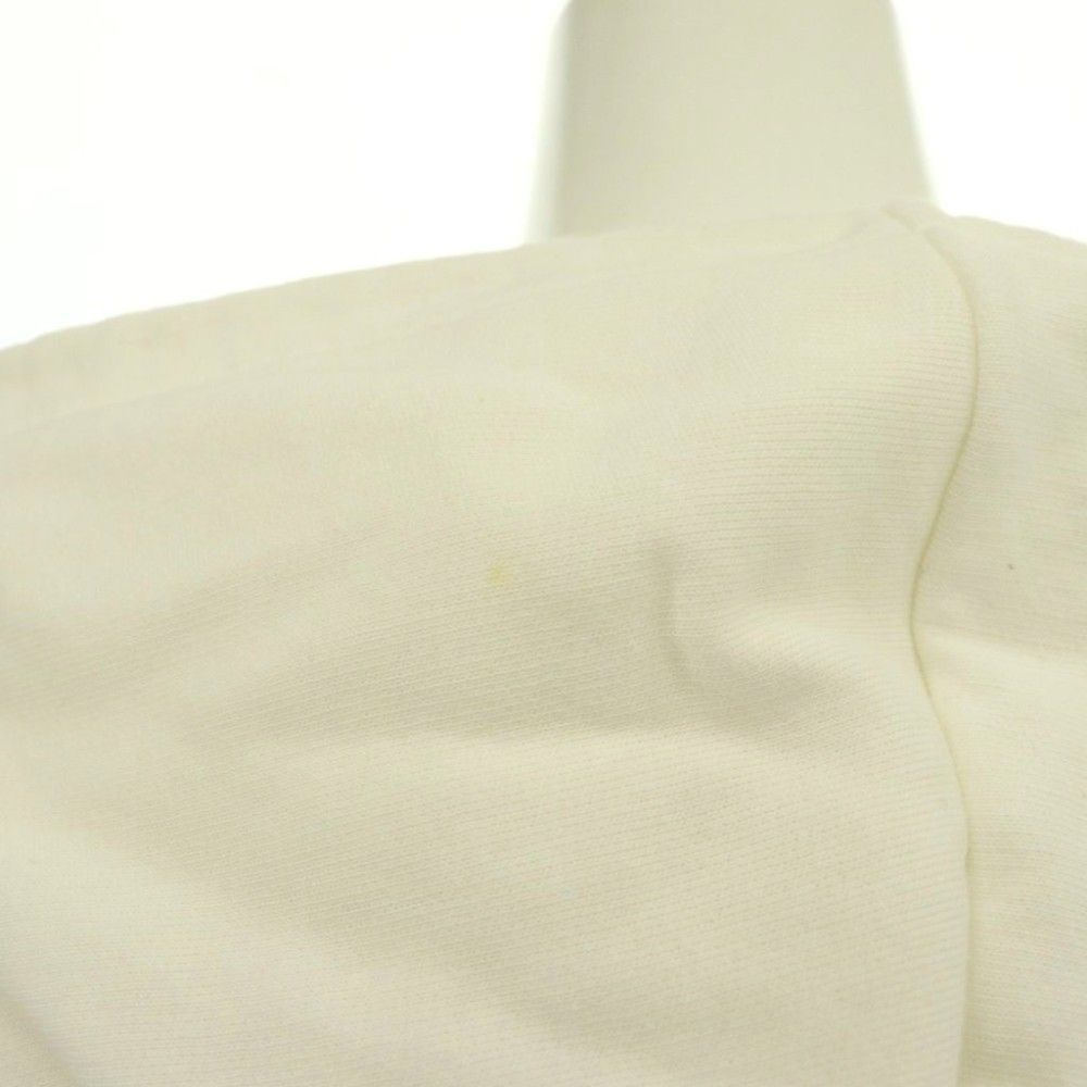 Chanel Coco Graffiti Logo Zip Up Hoodie Cotton XS White — view 9