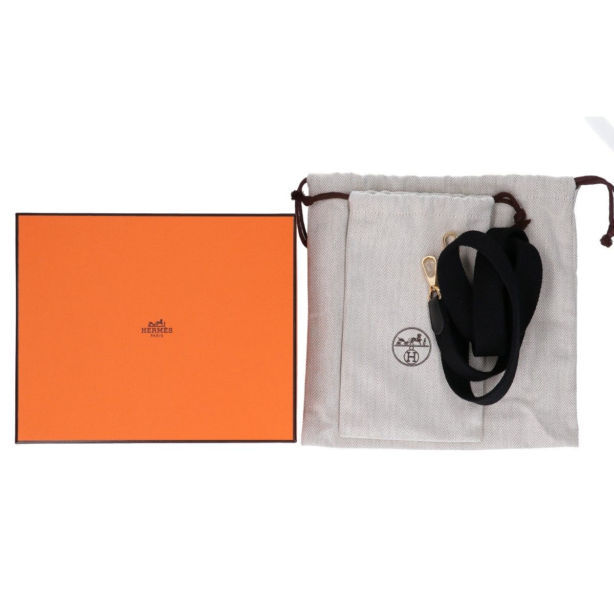 Hermes Taurillon Clemence Amazon Mini Evelyne TPM Handbag — view 7