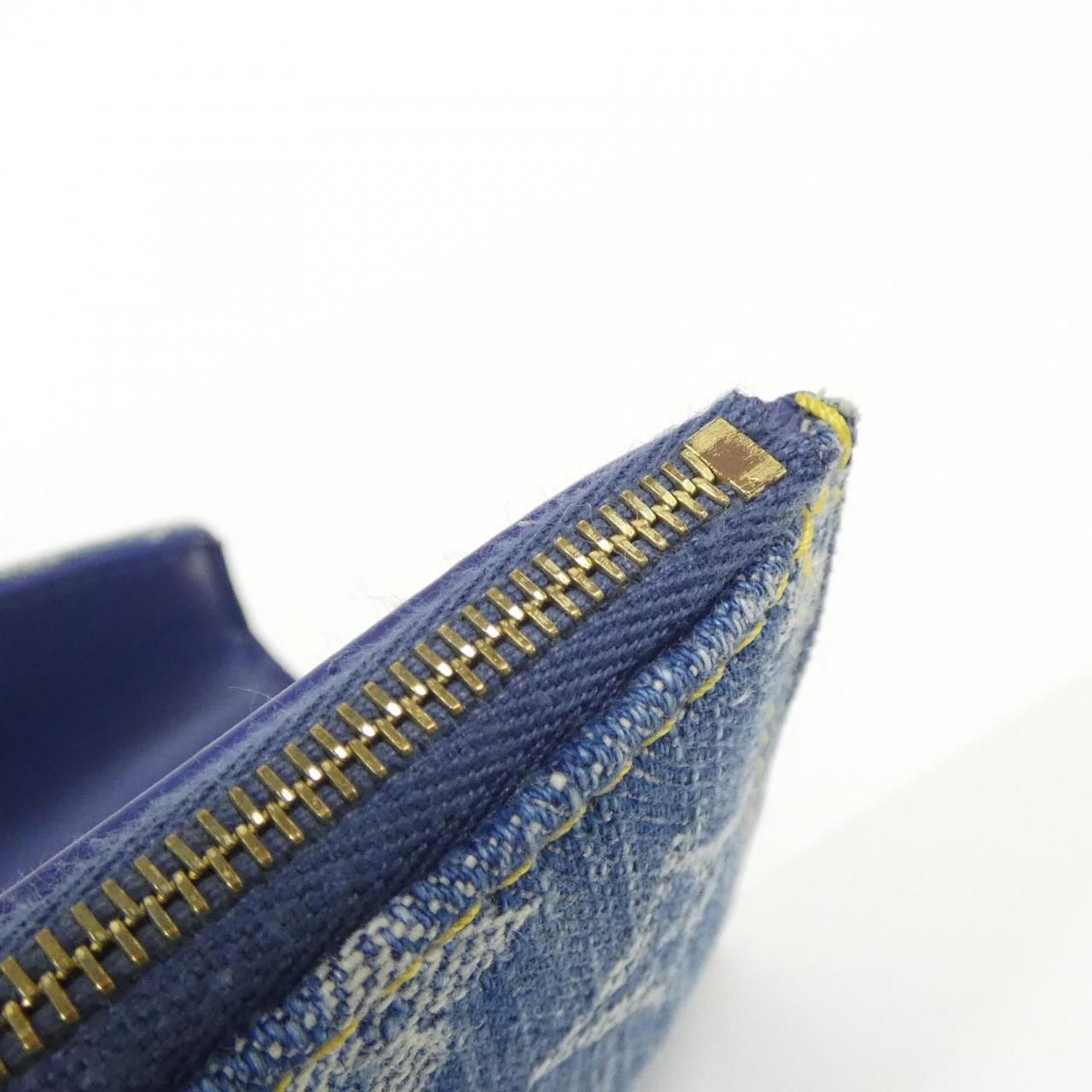 Louis Vuitton Monogram Denim Portefeuille Victorine Wallet — view 9