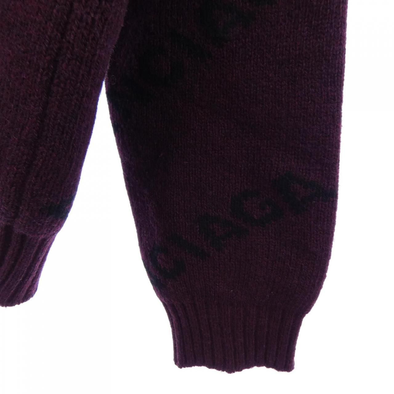 Balenciaga Knit Sweater Purple — view 6
