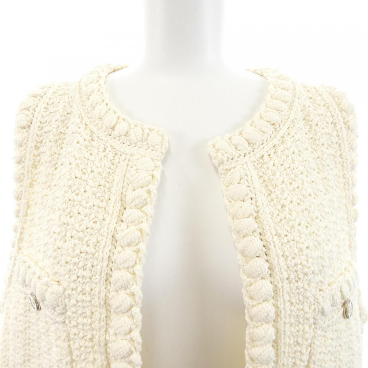 Chanel Vest Beige — view 6