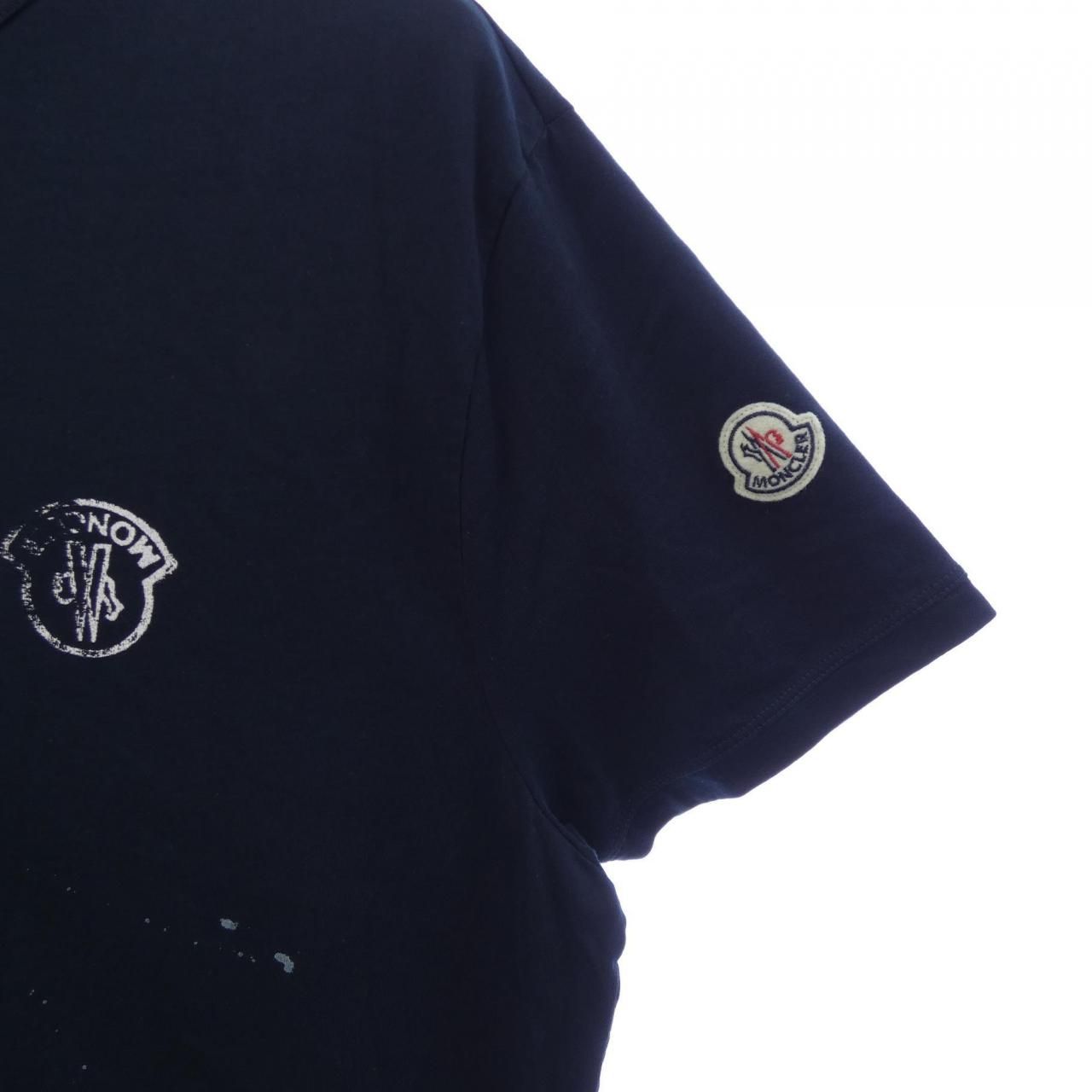 Moncler T-Shirt Navy — view 6