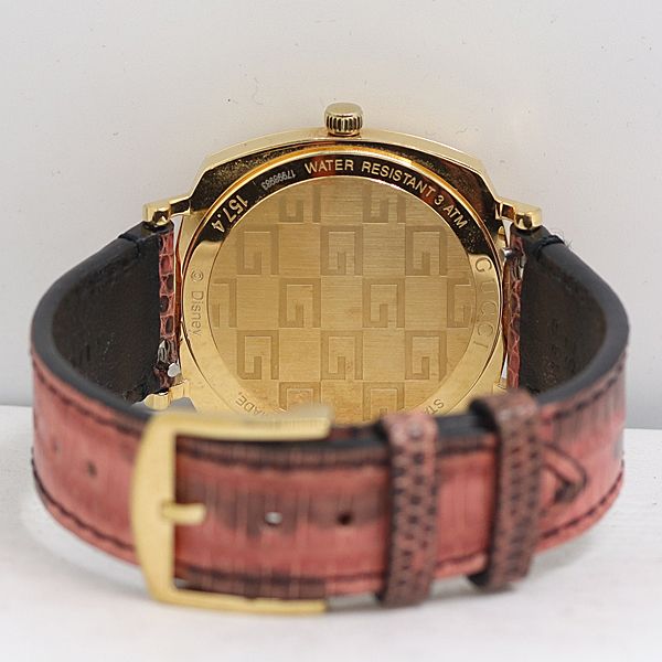 Gucci Disney Collaboration 157.4 Quartz Gold Dial Watch — view 4