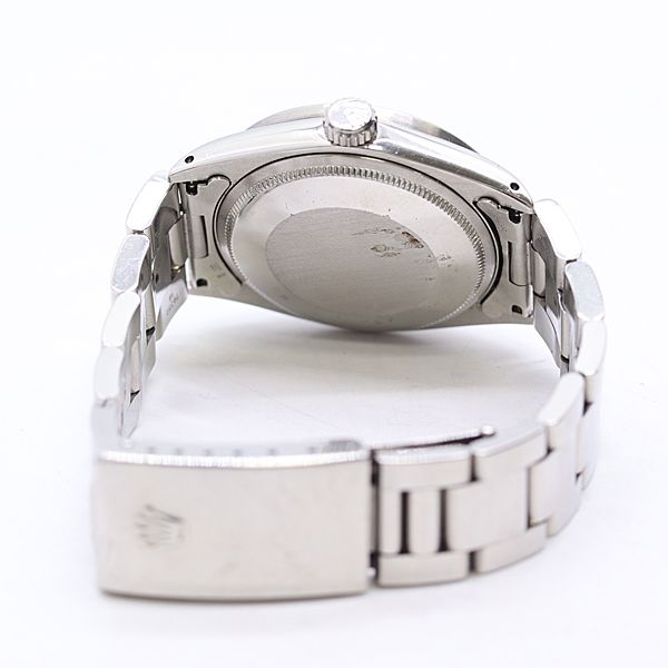 Rolex Oyster Perpetual Date Automatic Winding Silver Dial Watch — view 4