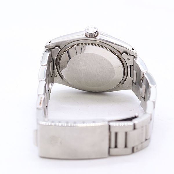 Rolex Oyster Perpetual Date Automatic Winding Silver Dial Watch — view 4