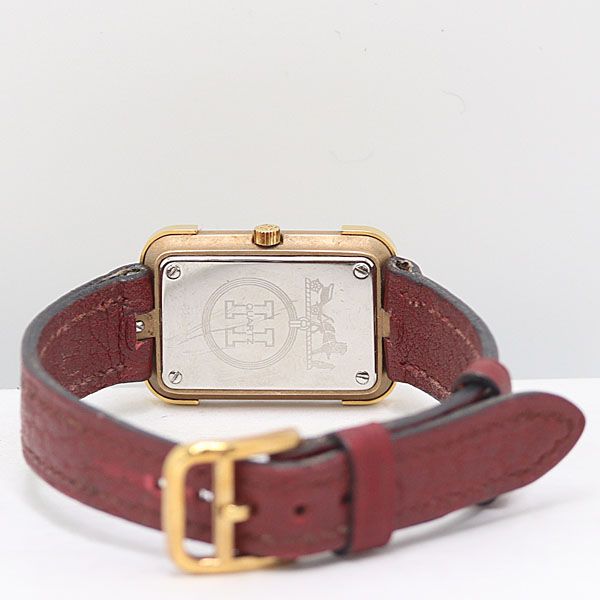 Hermes Croajour Quartz Ivory Dial Watch — view 4
