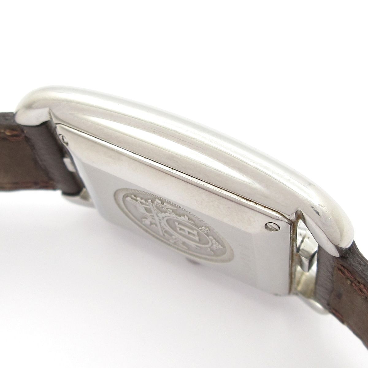 Hermes Watch Capecod External Belt Buckle Ivory — view 9