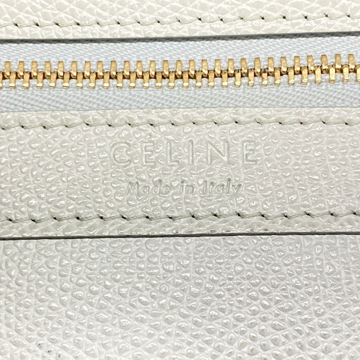 Celine Tote Small Vertical Cover Light Blue Red Leather — view 9
