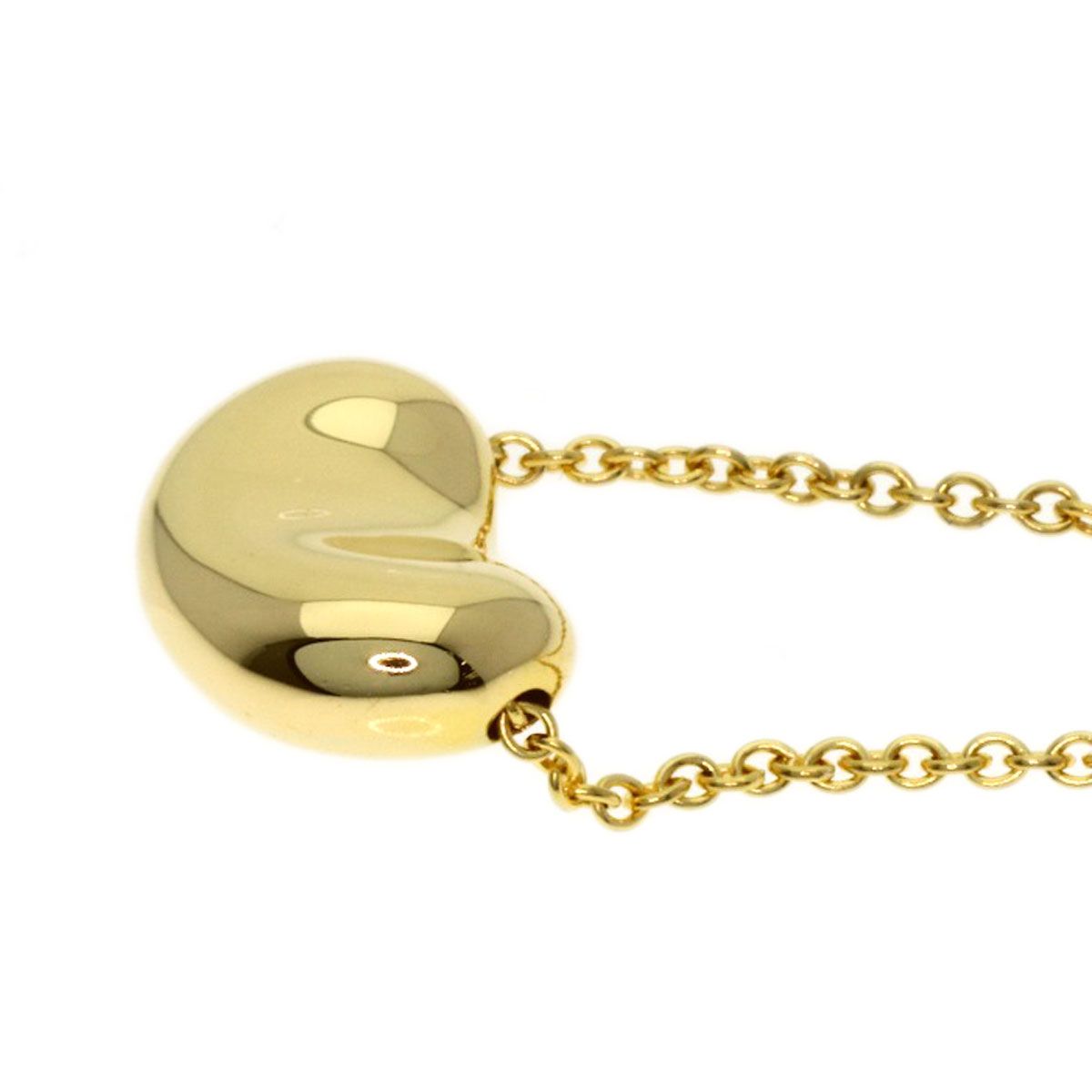 Tiffany & Co Bean Necklace 18k Yellow Gold — view 5
