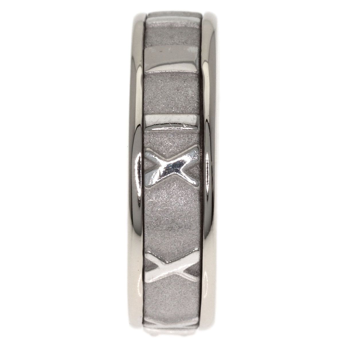 Tiffany & Co Atlas Diamond Ring 18k White Gold — view 9