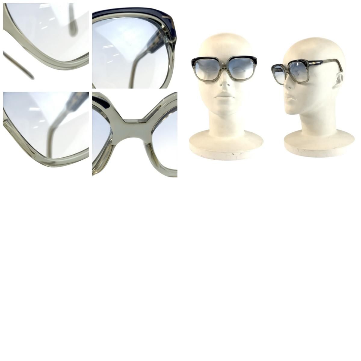 Celine Vintage Blue Acetate Sunglasses Eyewear — view 9