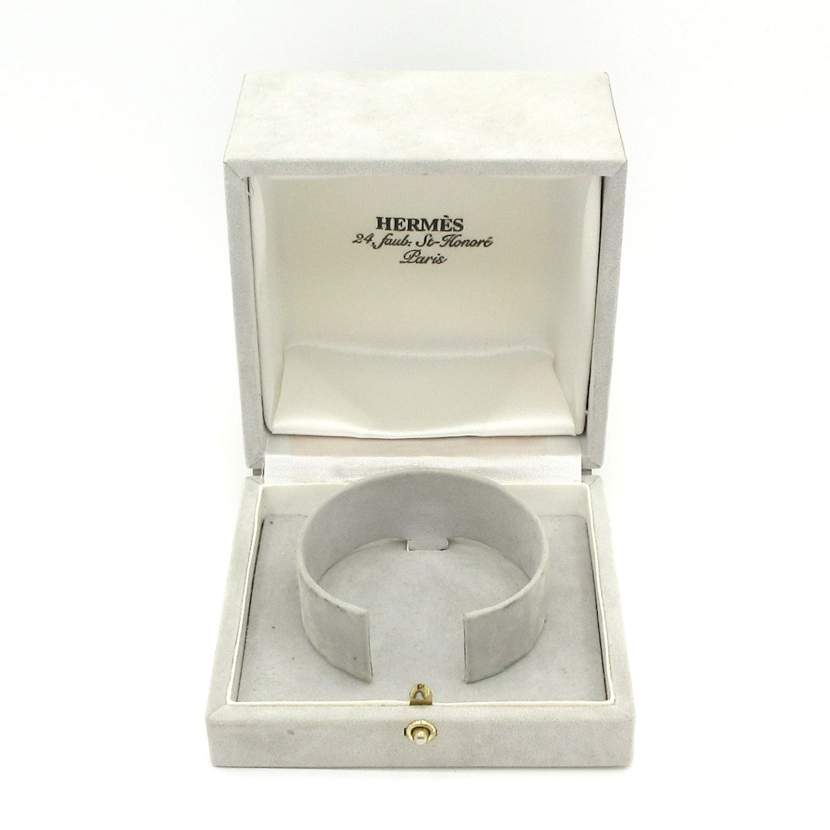 Hermes Bangle Silver Dog Bracelet — view 7