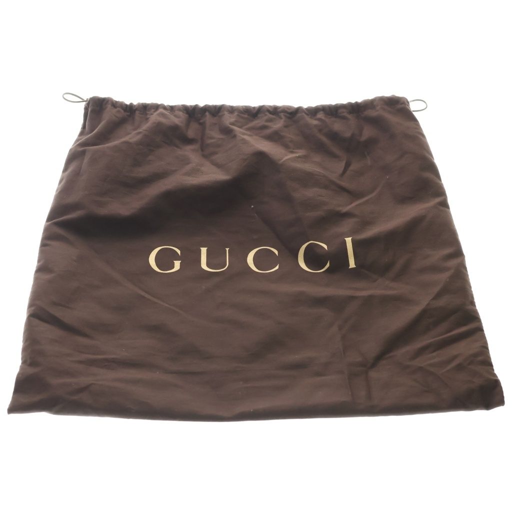 Gucci GG Canvas Mini Boston Bag Black Leather Gold — view 7