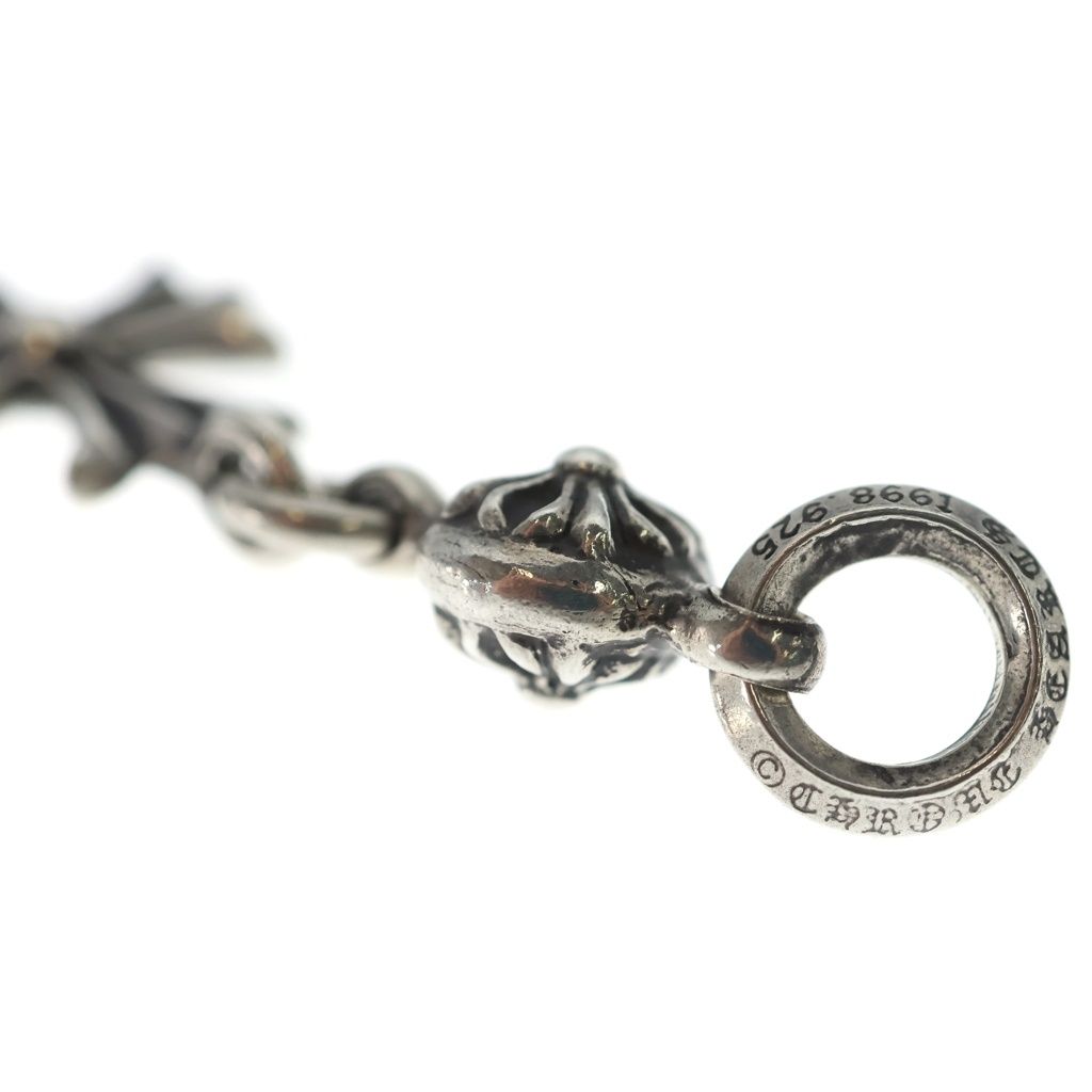Chrome Hearts Tny CH Crs 1 Ball Tiny CH Cross Charm Pendant Silver — view 6