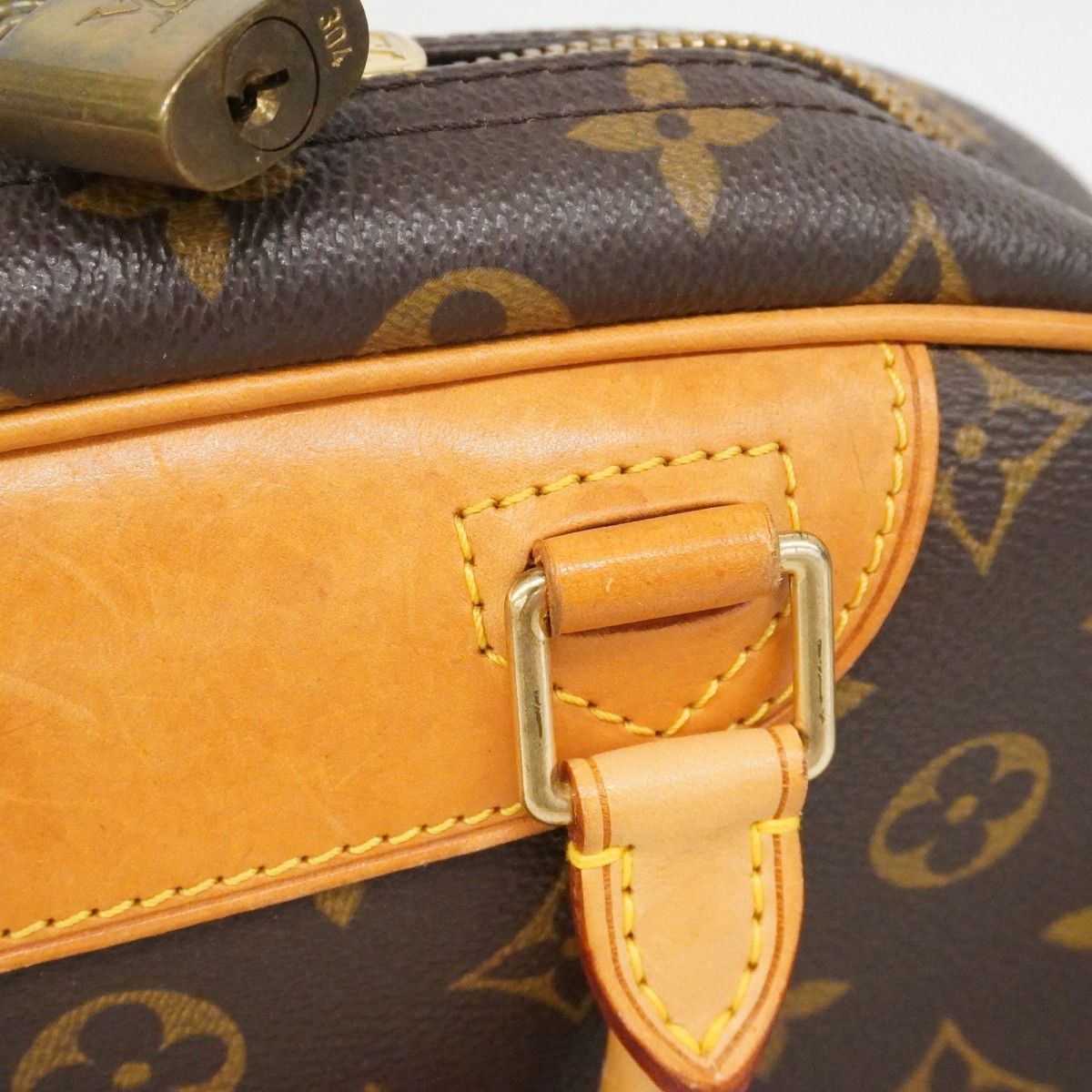 Louis Vuitton Handbag Monogram Trouville Brown — view 9