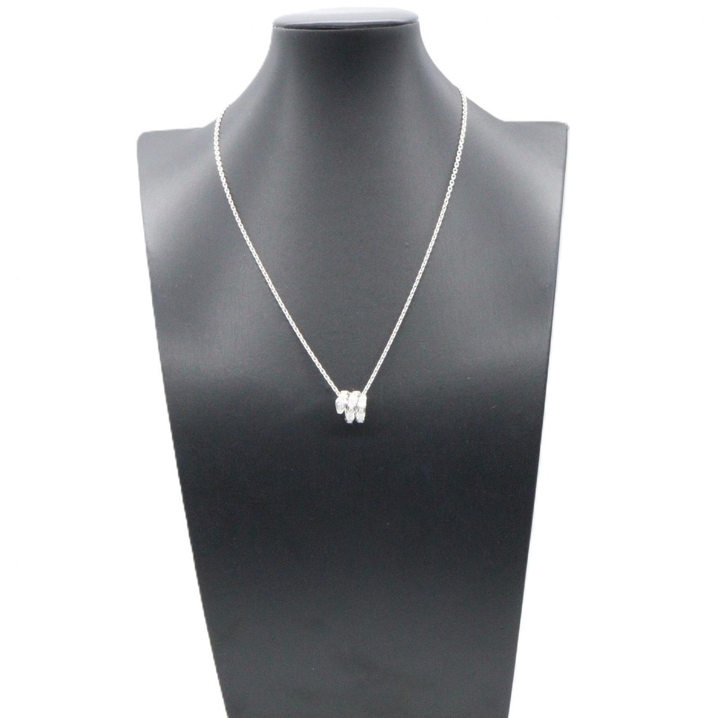 Bvlgari Necklace Serpenti Viper Diamond 41.5 44 cm 18k White Gold — view 7