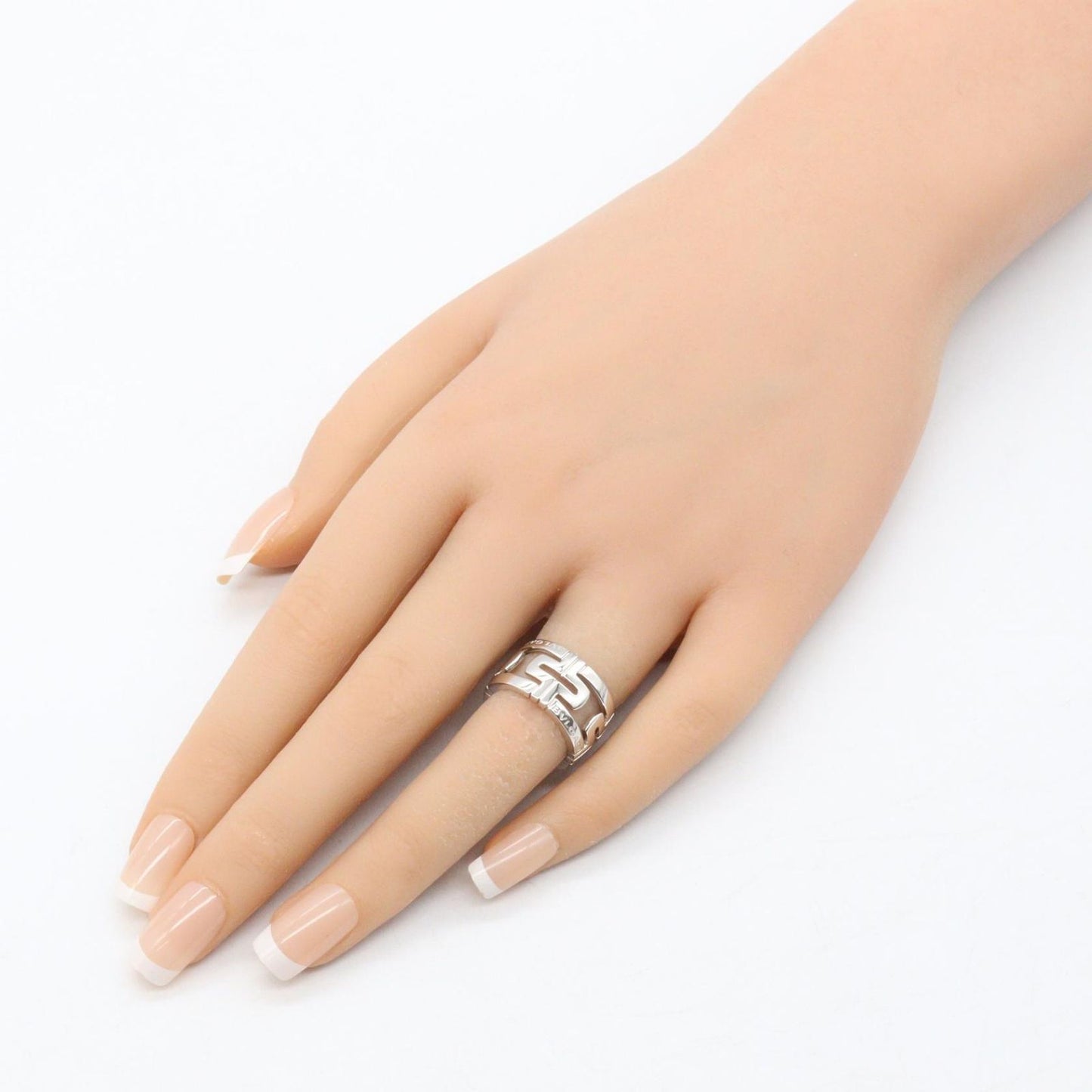 Bvlgari Ring Parentesi 18k White Gold — view 8