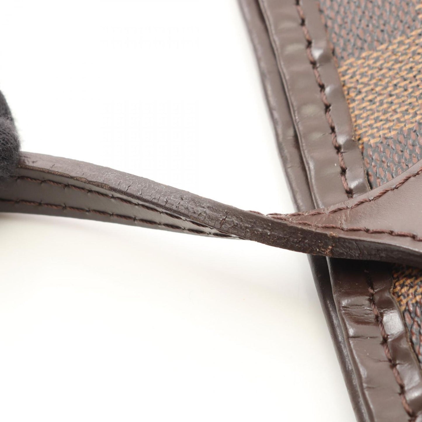 Louis Vuitton Tote Neverfull GM Damier Ebene Canvas Leather — view 9