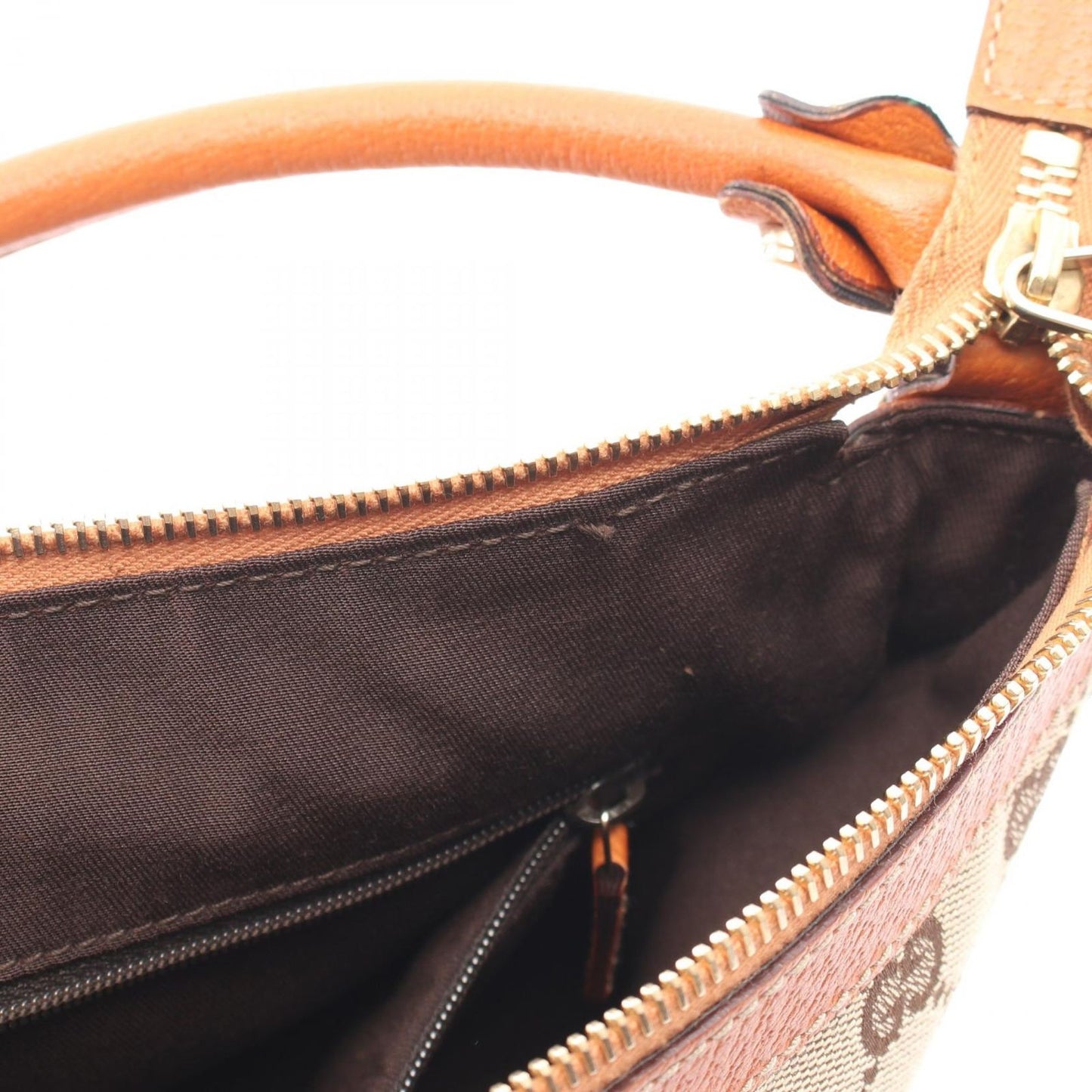 Gucci Handbag GG Canvas Brown Beige — view 8