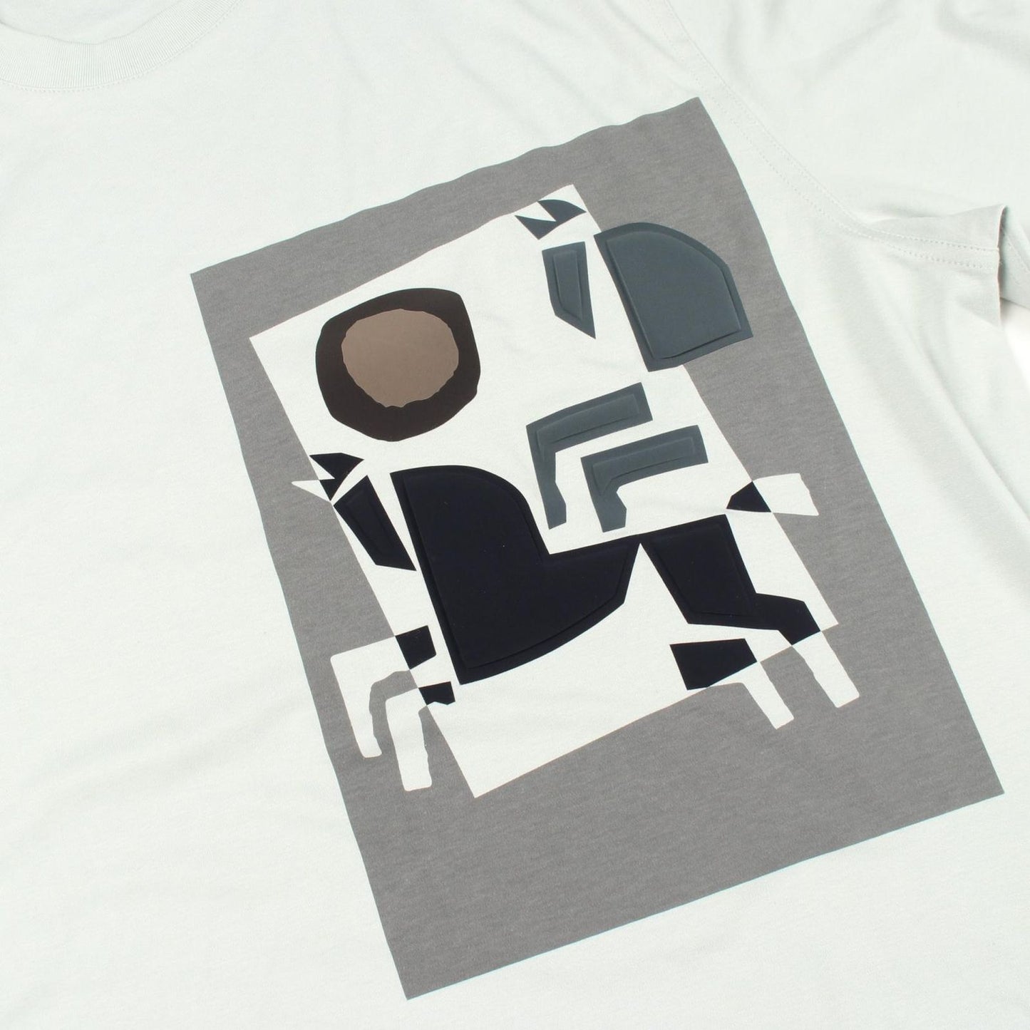 Hermes Short Sleeve T-Shirt Velky Lov Crew Neck Cotton — view 5