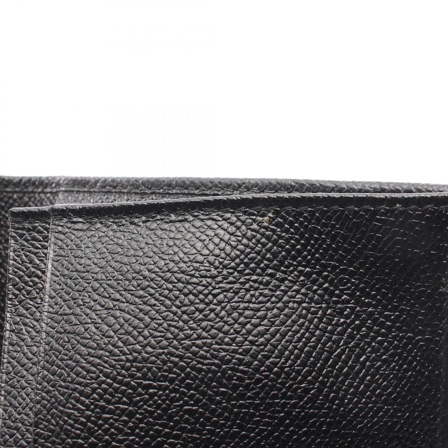 Bvlgari Bifold Wallet Classico Black Leather Long Bill Holder — view 6