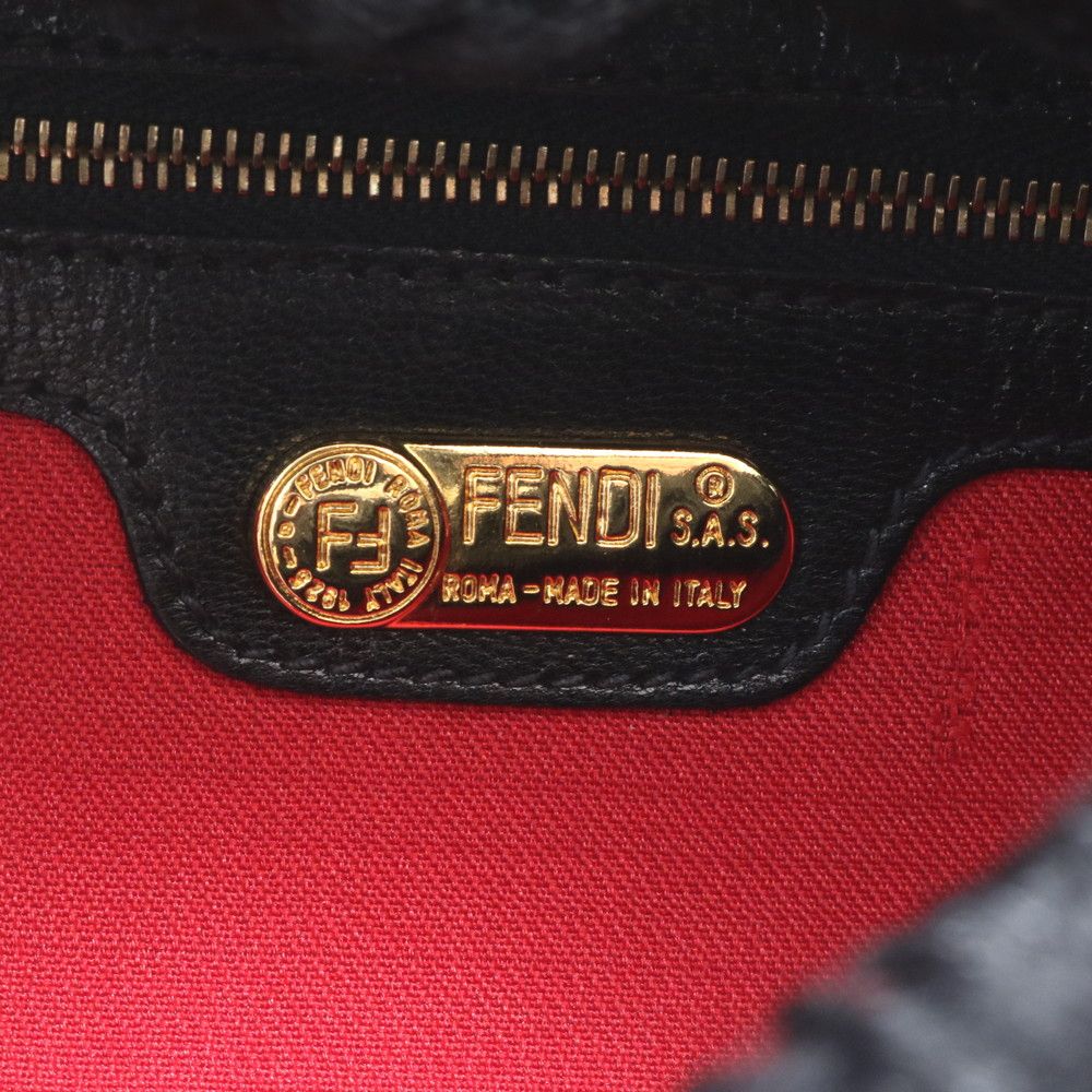 Fendi Handbag Tote Black — view 9