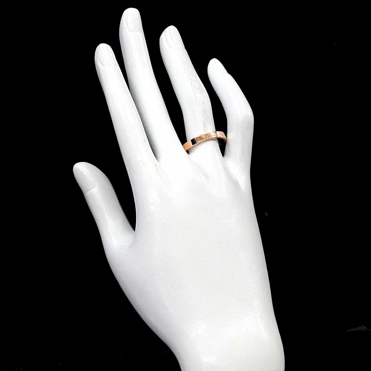Cartier C de Cartier 60 Ring 18k PG Pink Gold 750 — view 7