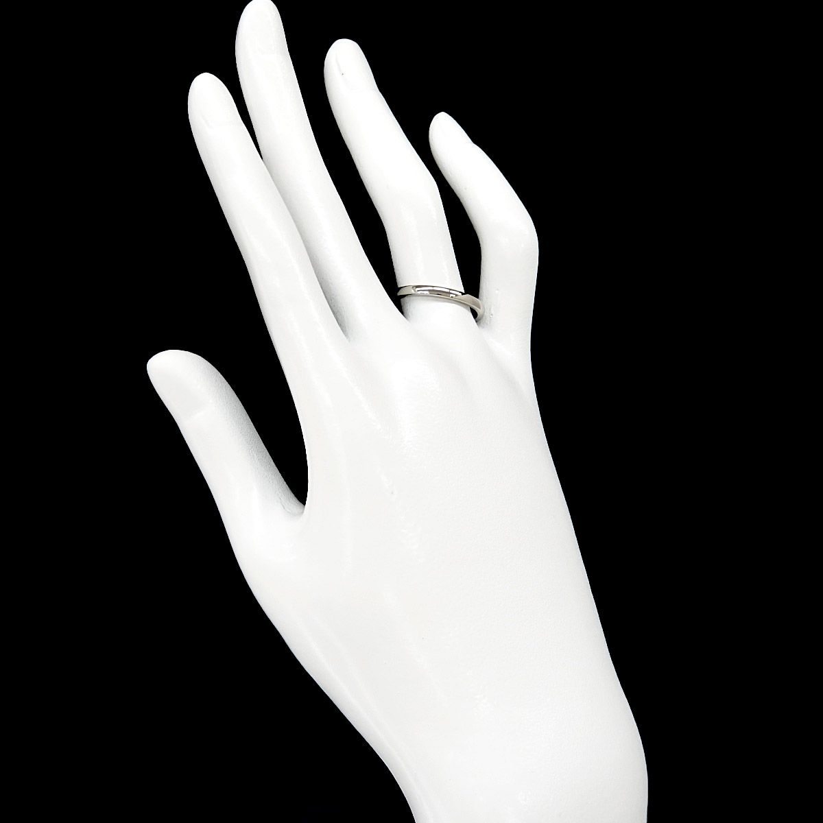 Cartier Ballerina 54 Ring 2 Pt Platinum Ballerine — view 7