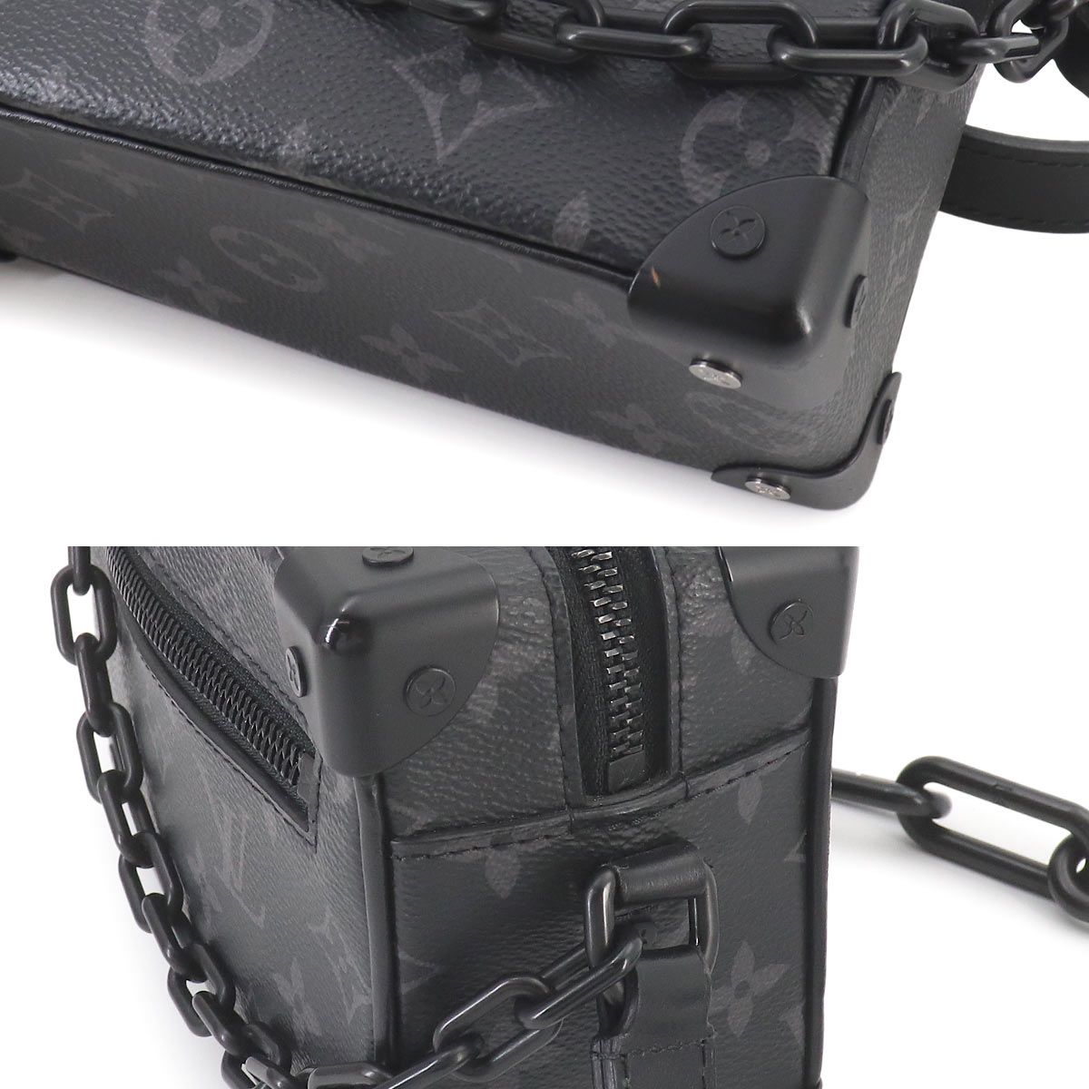 Louis Vuitton Monogram Eclipse Mini Soft Trunk — view 9