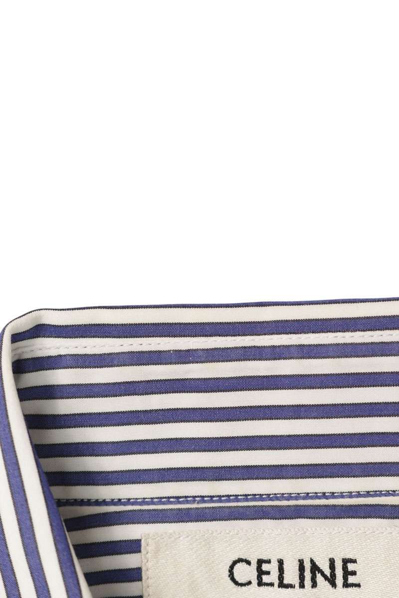 Celine Striped Long Sleeve Shirt 39 — view 3