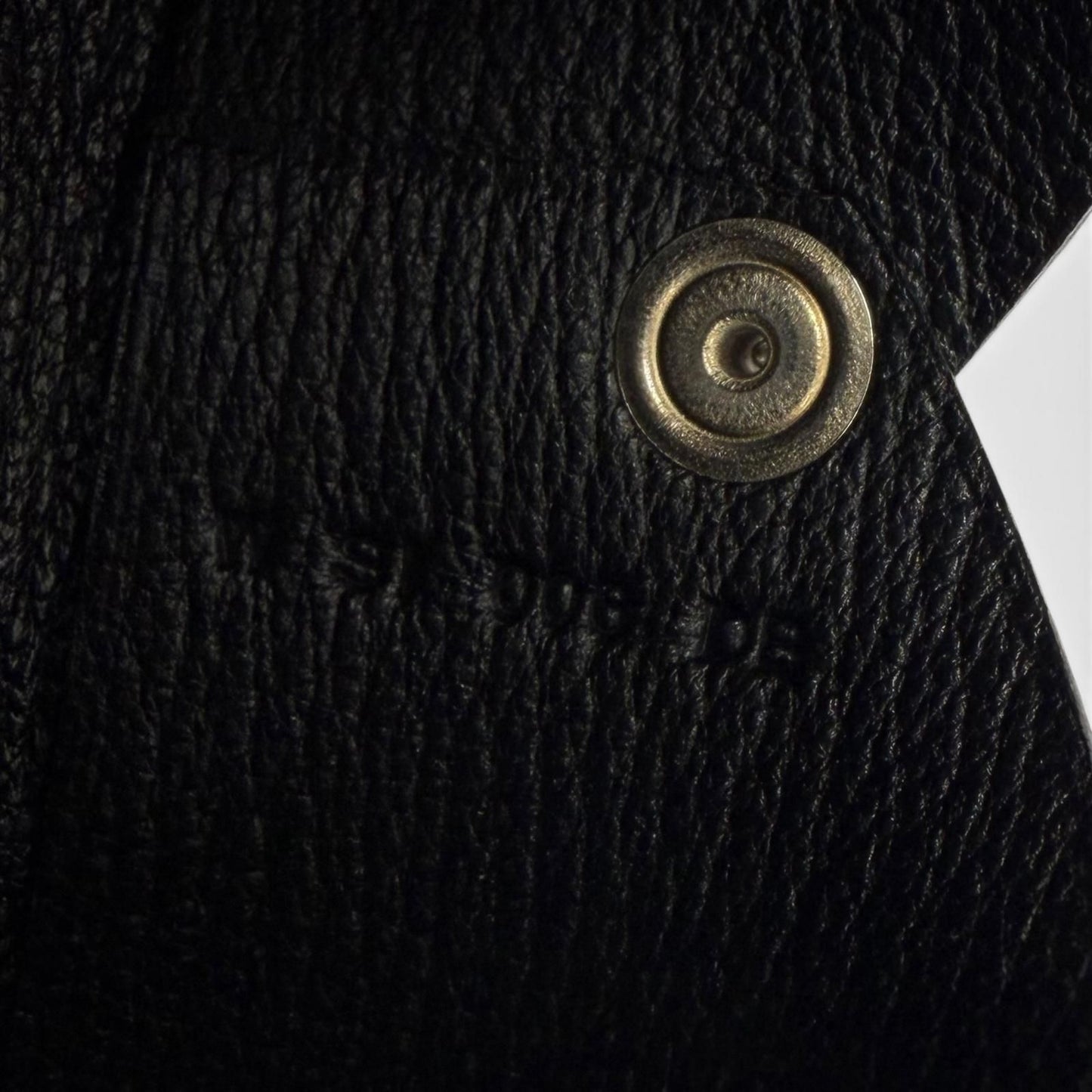 Hermes Calvi Chevre Misol Silver Coin Case Card Black — view 8