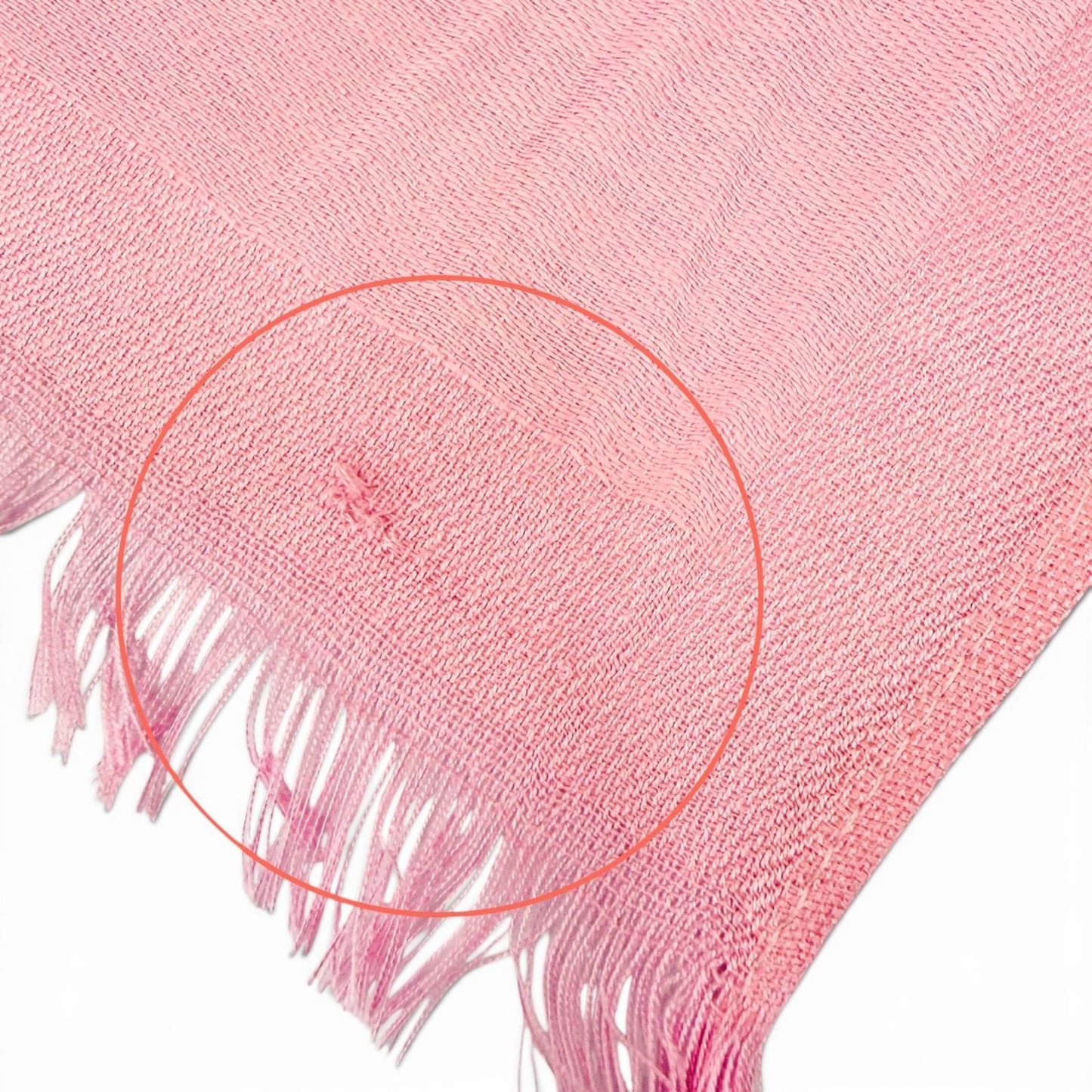 Hermes Logo Scarf Pink — view 8