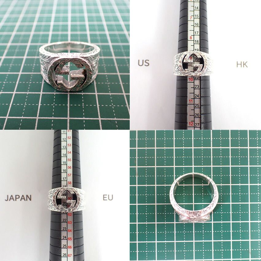 Gucci 925 Interlocking Arabesque Ring — view 8