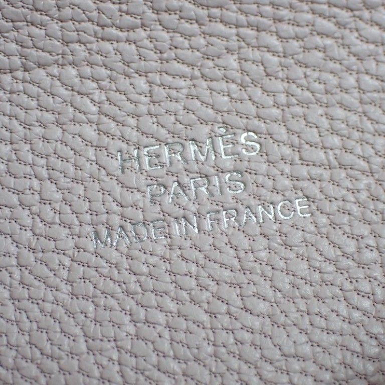 Hermes Card Case Calvi Mauveper Chevre Business Holder — view 6