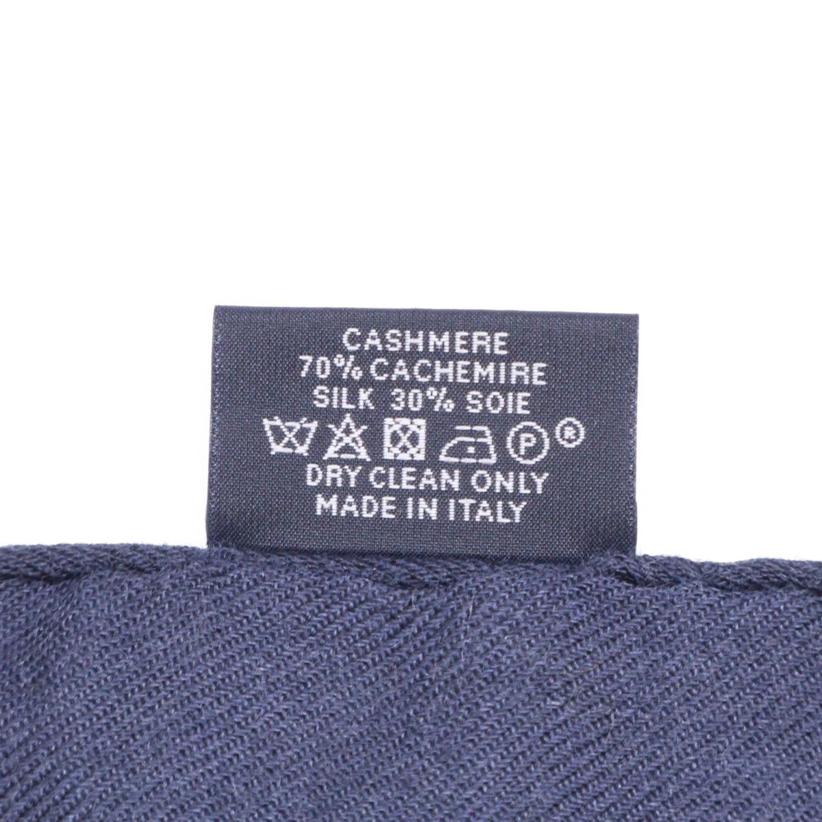Hermes Dot Pattern Cashmere Silk Scarf — view 6