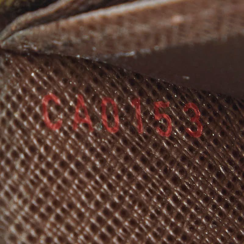 Louis Vuitton Damier Zippy Wallet Zip Around Brown — view 8