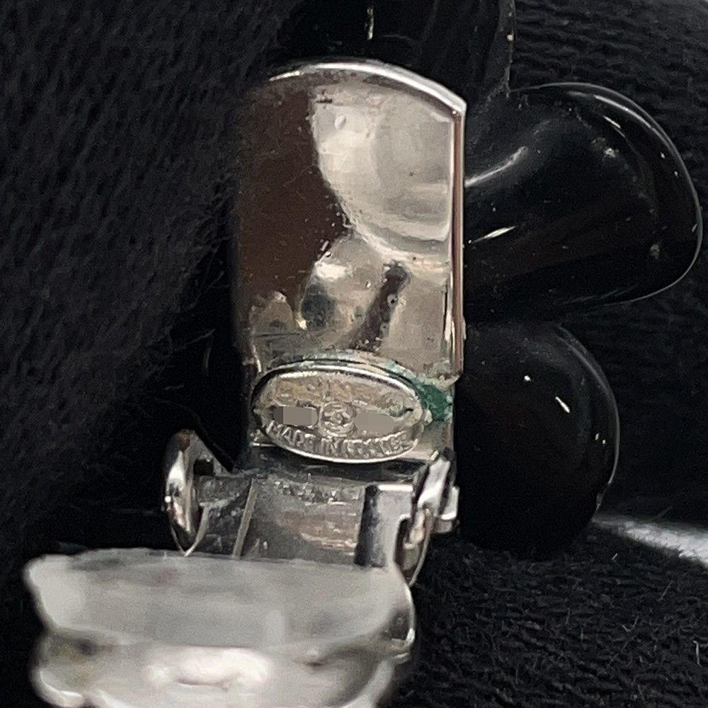 Chanel Earrings CC Logo Camellia 05 — view 8