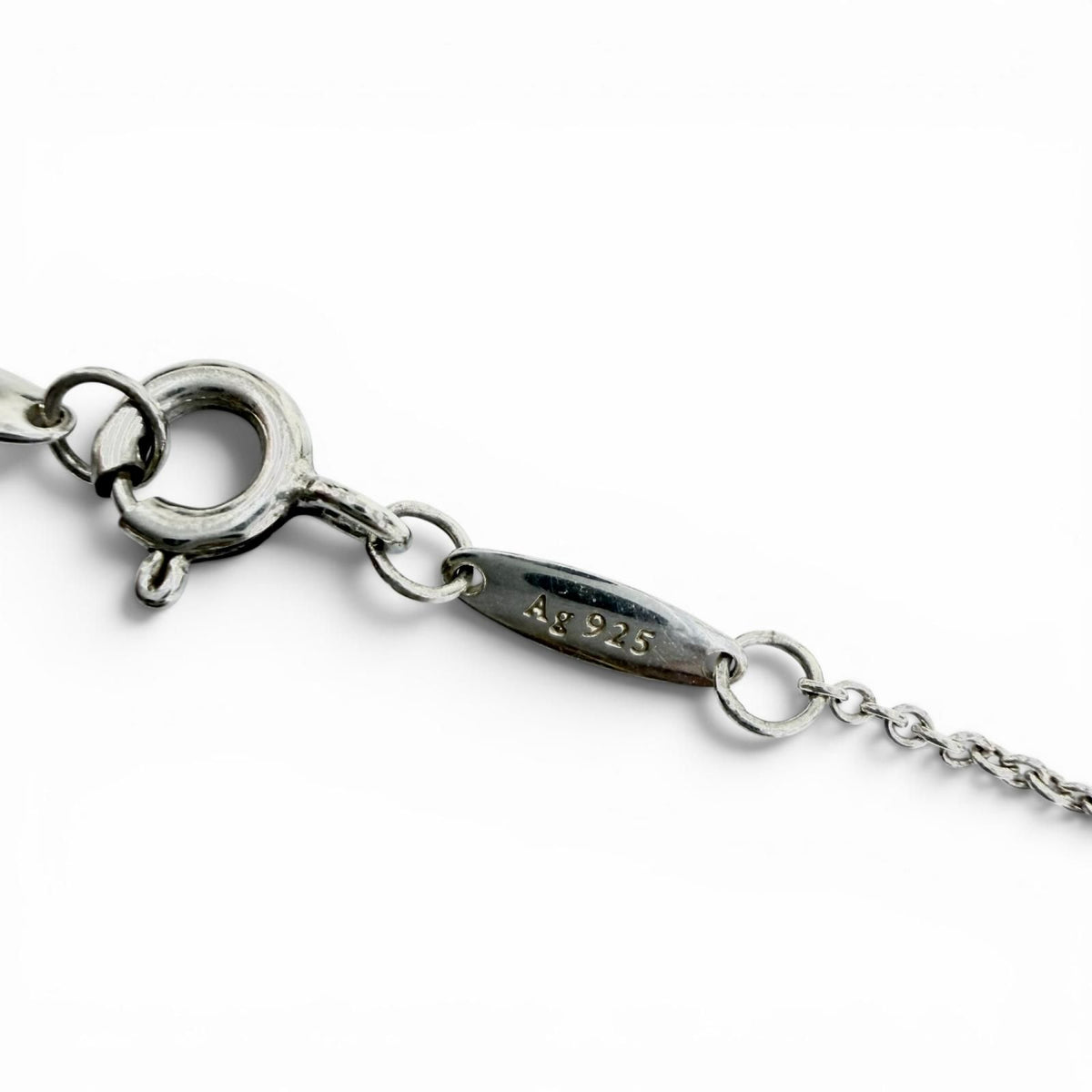Tiffany & Co Elsa Peretti Color By The Yard Tanzanite Pendant Silver — view 7