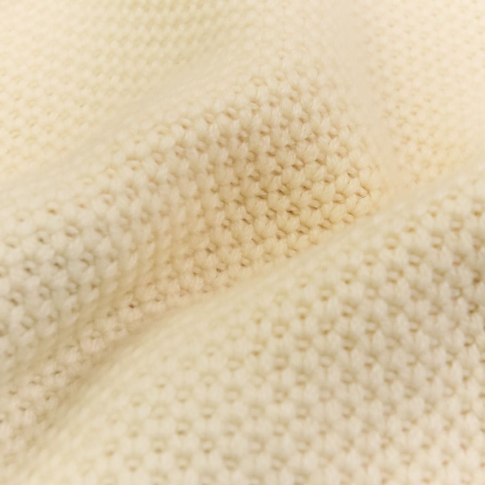 Loro Piana Baby Cashmere Zip Up Knit Jacket 40 Ivory — view 8