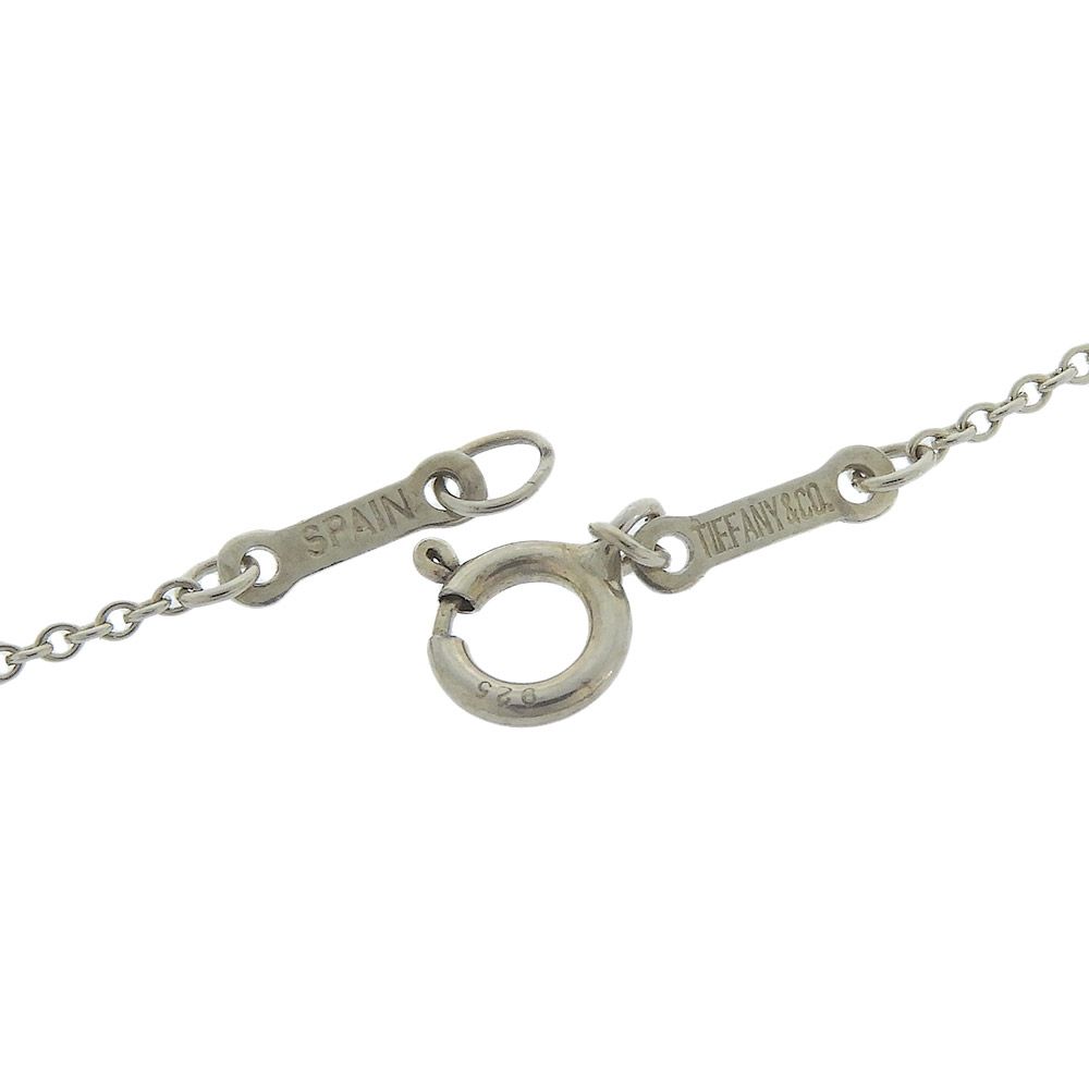 Tiffany & Co Perfume Bottle Long Chain Necklace Silver — view 8