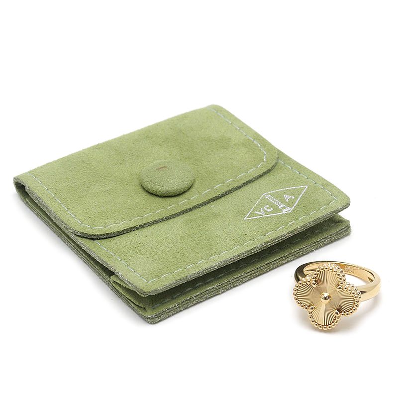 Van Cleef & Arpels Vintage Alhambra Guilloche Ring — view 8