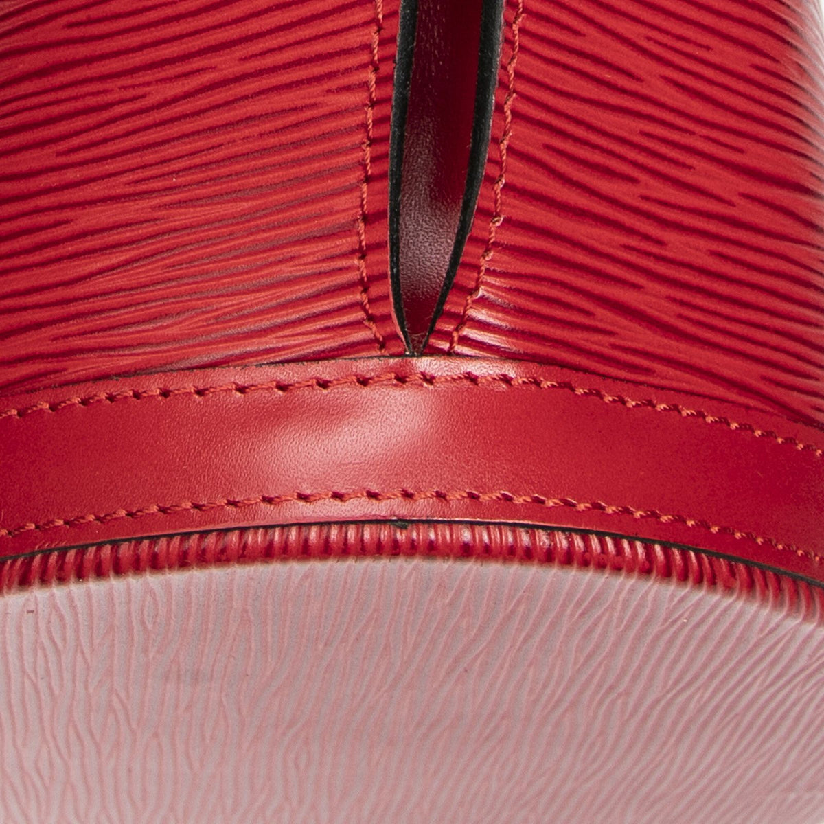 Louis Vuitton Saint Jacques Shopping Red Epi Messenger Bag — view 8