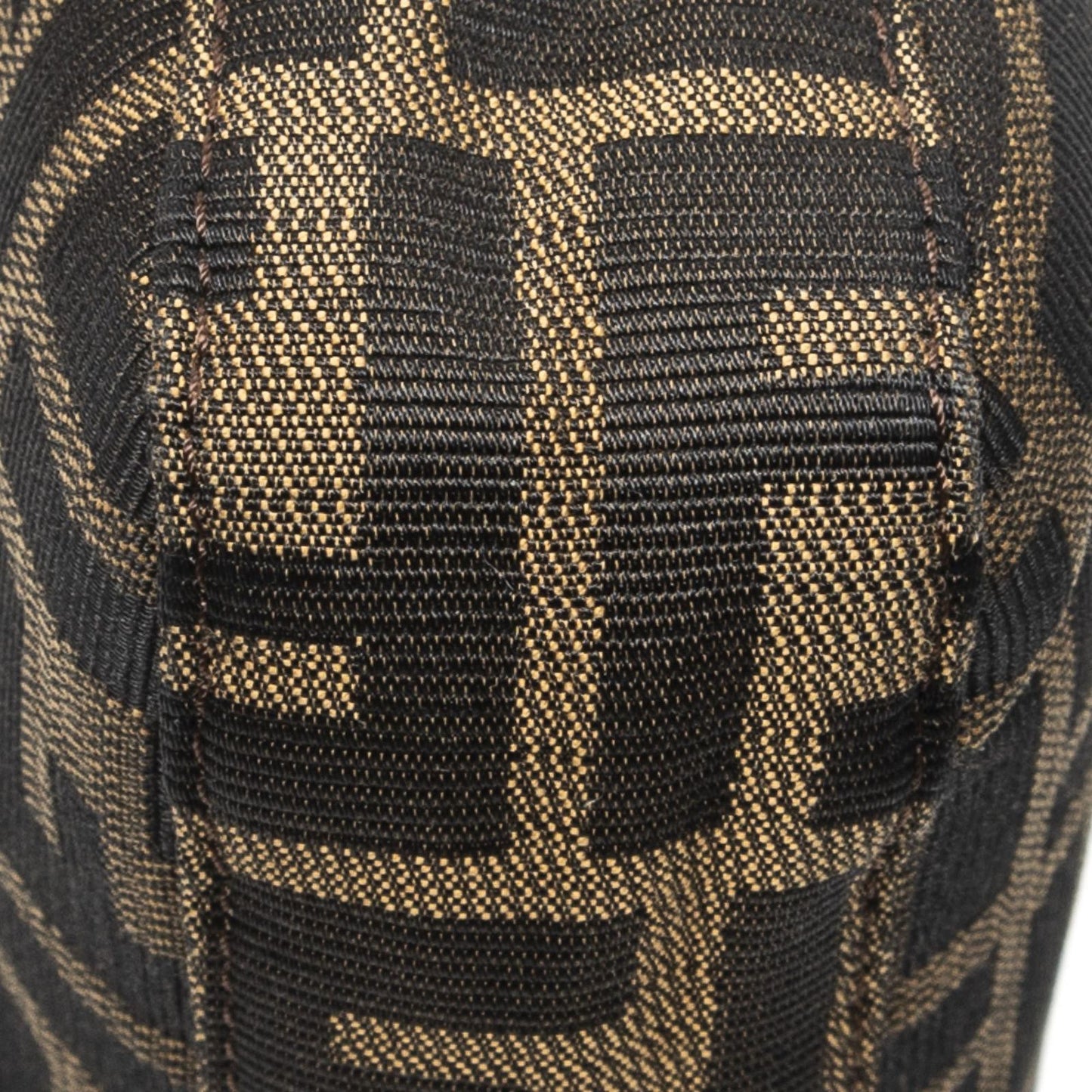 Fendi Baguette Brown Zucca Canvas Messenger Bag — view 8