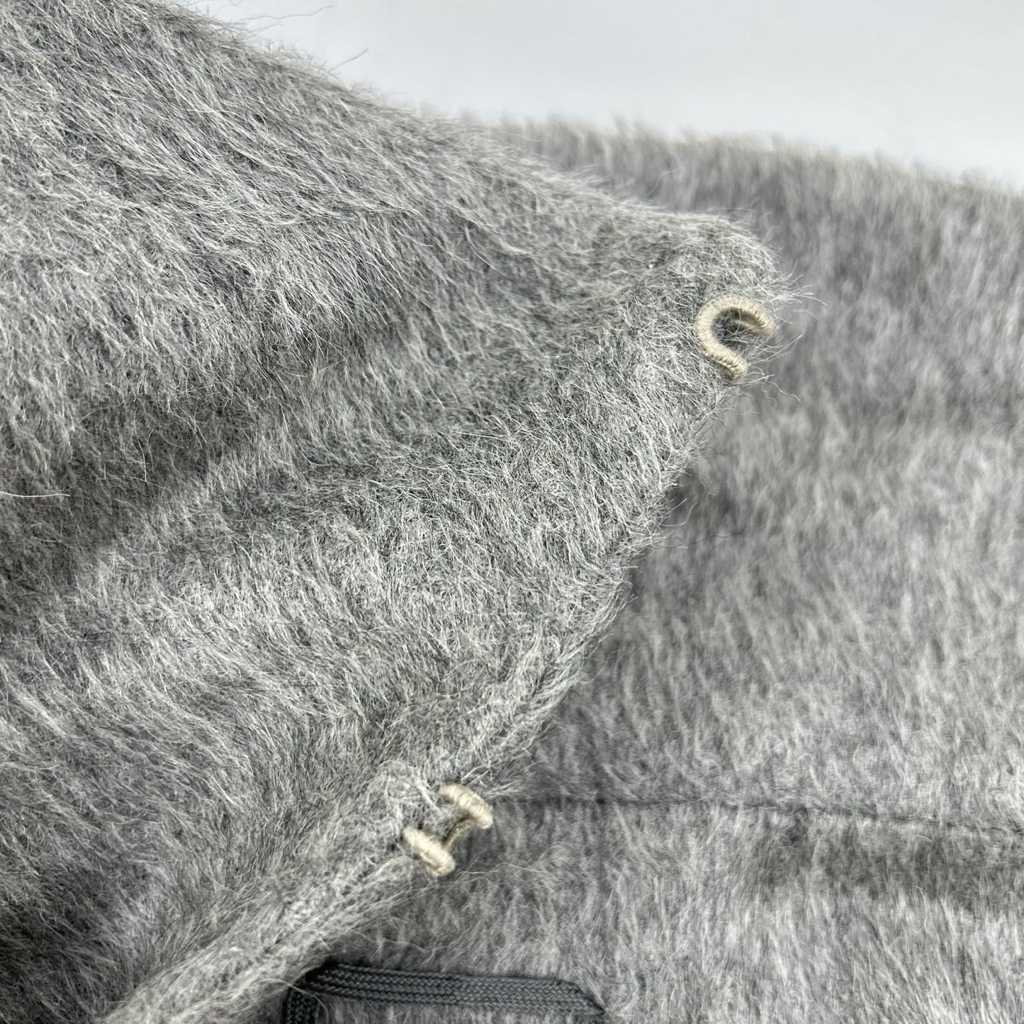 Max Mara Alpaca Mix Shaggy Coat 42 — view 8