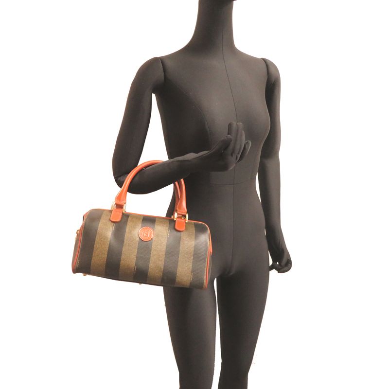 Fendi Boston Bag Travel Bags Brown — view 8