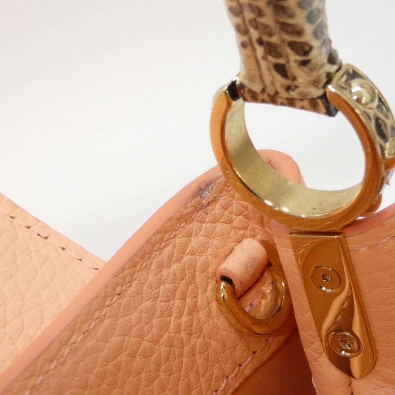Louis Vuitton Exotic Leather Capucines Mini — view 8