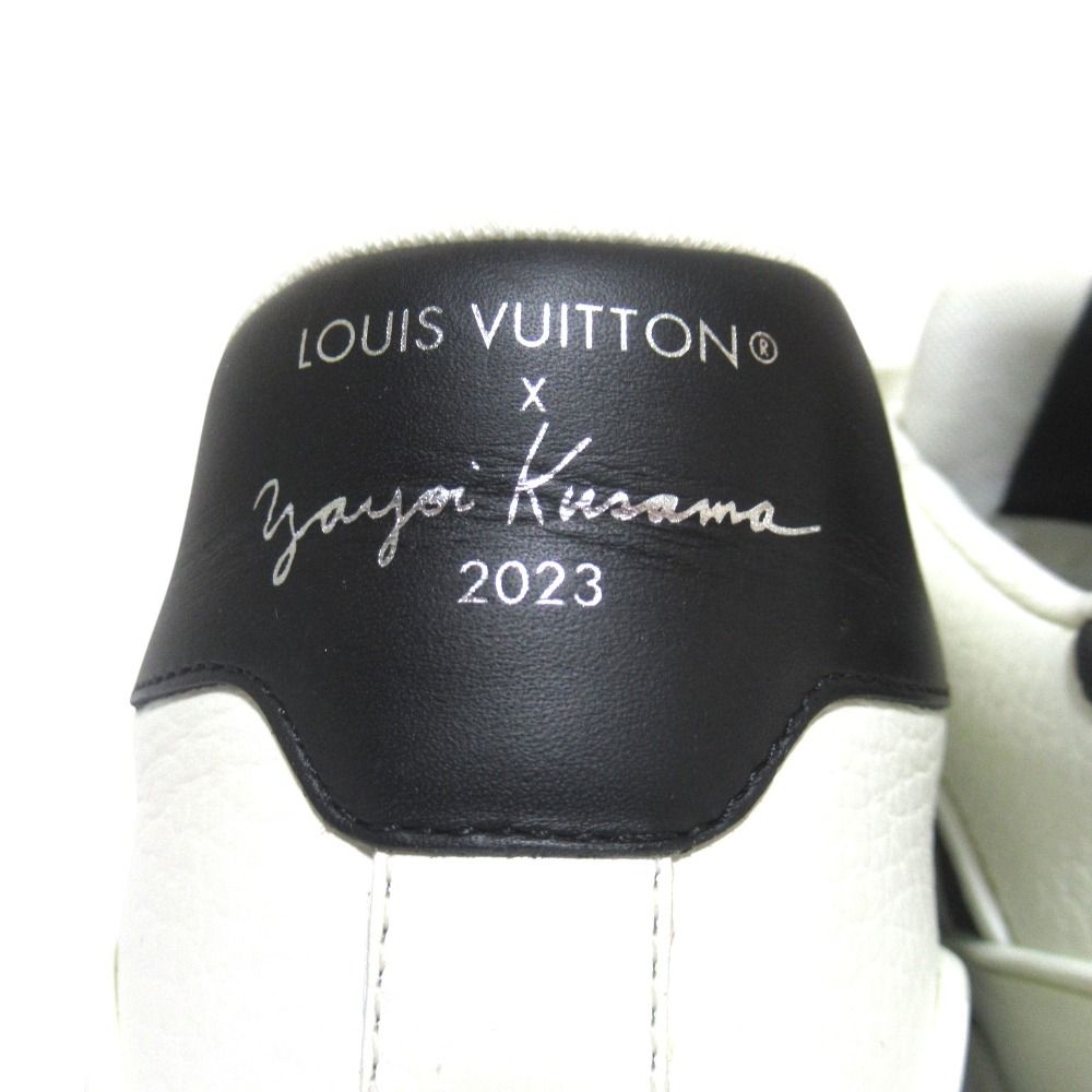 Louis Vuitton Yayoi Kusama Collaboration LV Trainers Leather Sneakers 7.5 — view 8