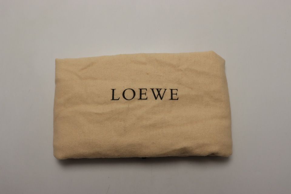 Loewe Anagram Logo Leather Business Briefcase — view 8