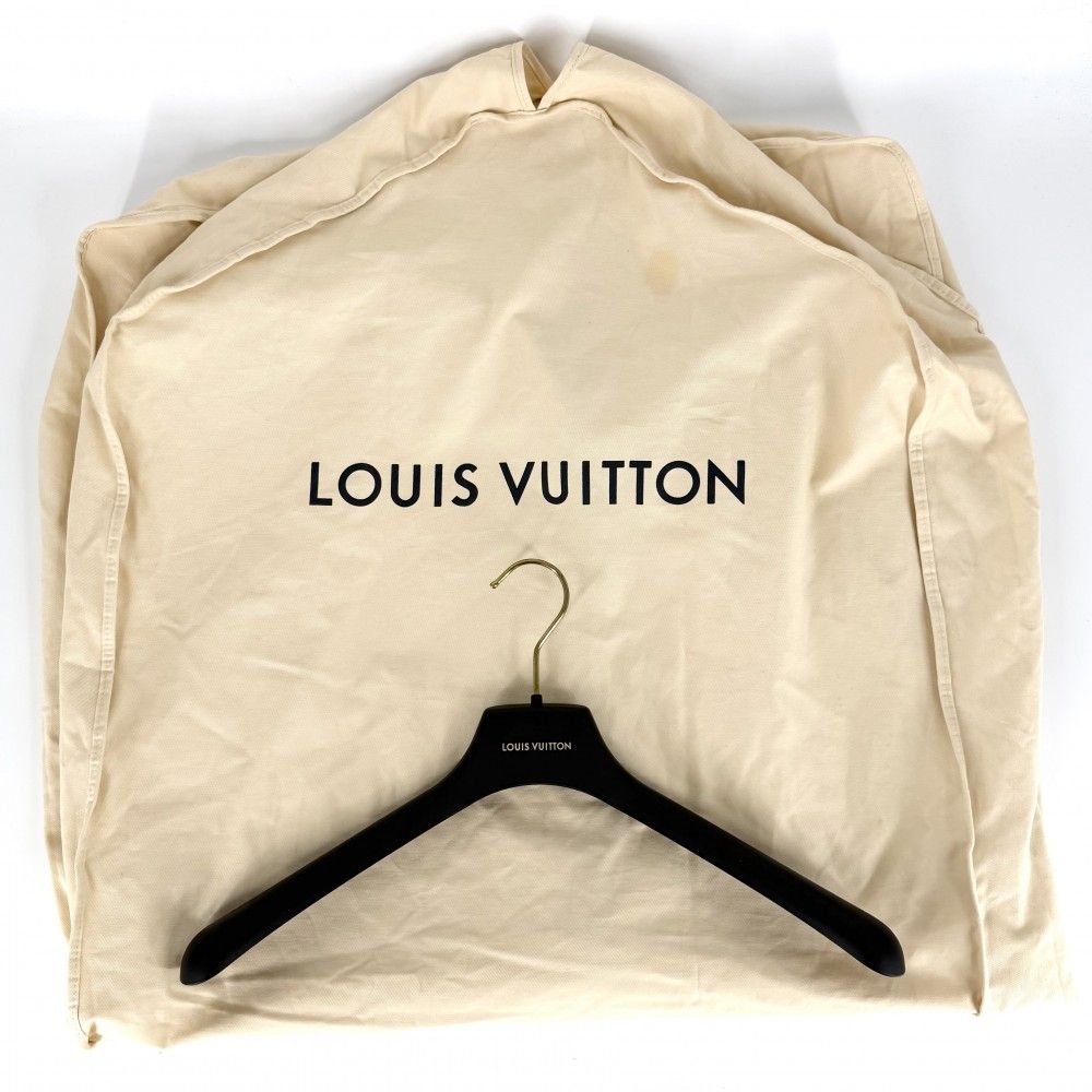 Louis Vuitton Monogram Technical Track Top Jacket 50 Yellow White Nylon Spring — view 8